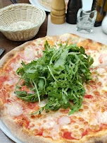 Pizza Mit Garnelen